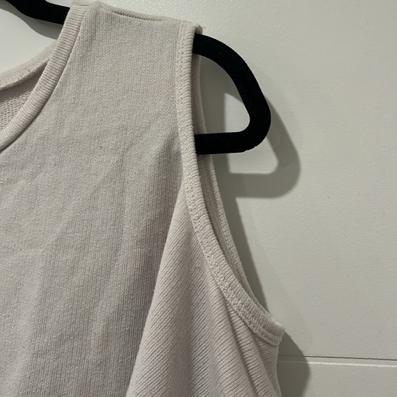 Topshop Ombre Cold Shoulder Long Sleeve Top - Picture 5 of 12